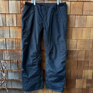 EUC The North Face Bold Black DryVent Cozy Snow Pants in Women's X-Large Tall